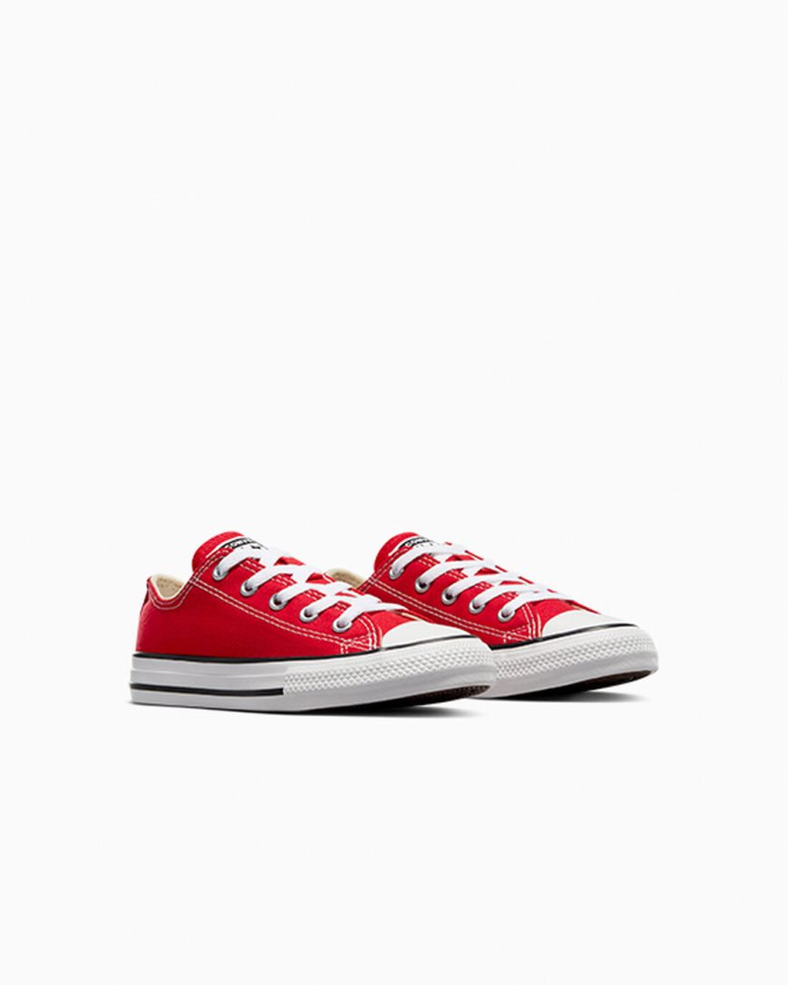 Zapatillas Bajas Converse Chuck Taylor All Star Classic Niño Rojas | PE 402PW7